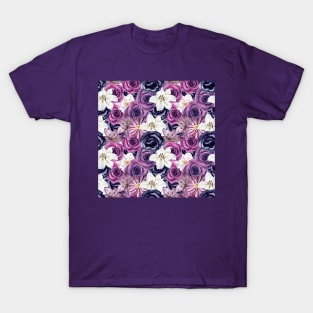 Gothic floral romance T-Shirt